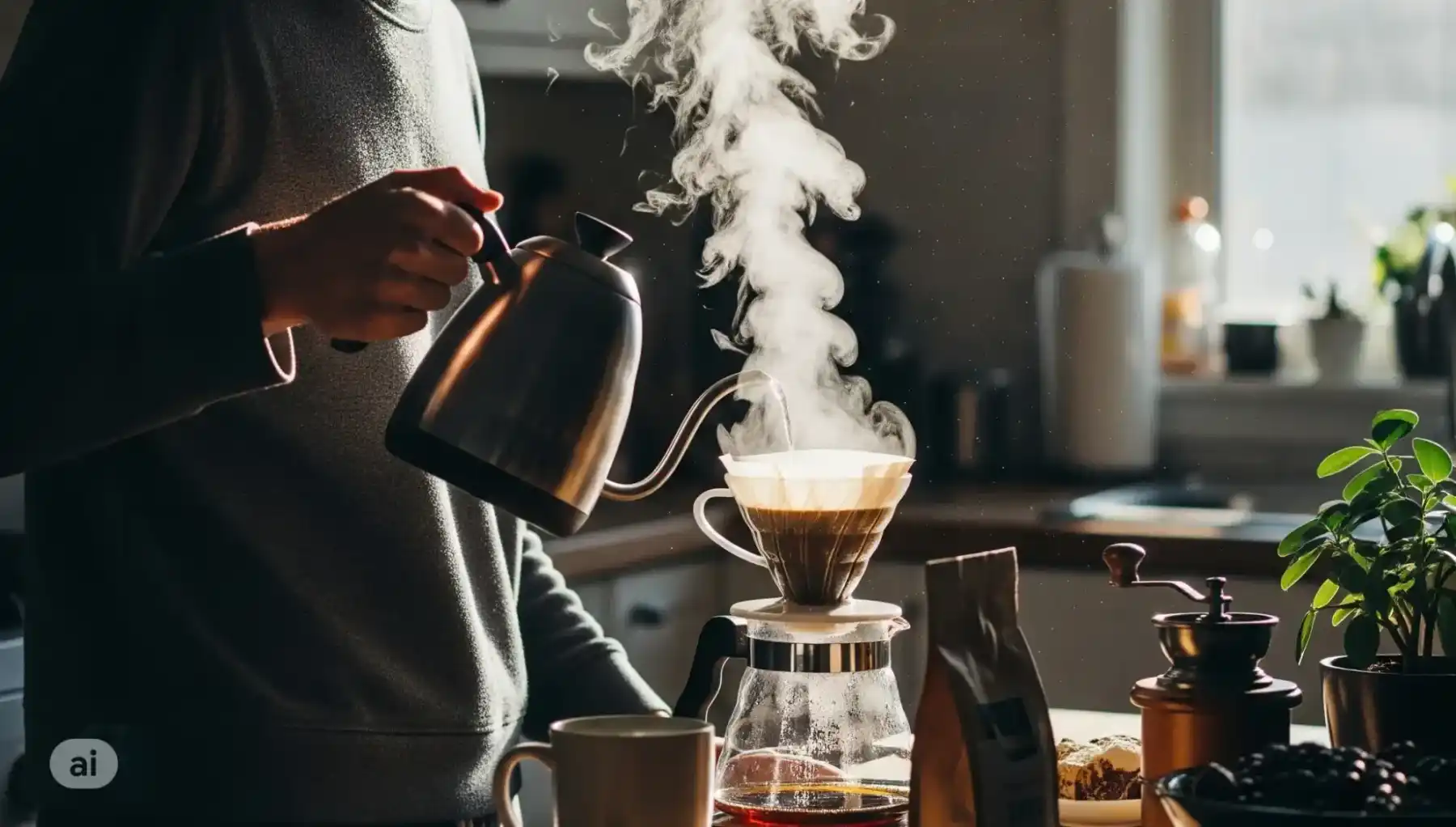 Le Rituel Matinal : L'essence de la routine quotidienne, image générée par l'Ai de Gemini
