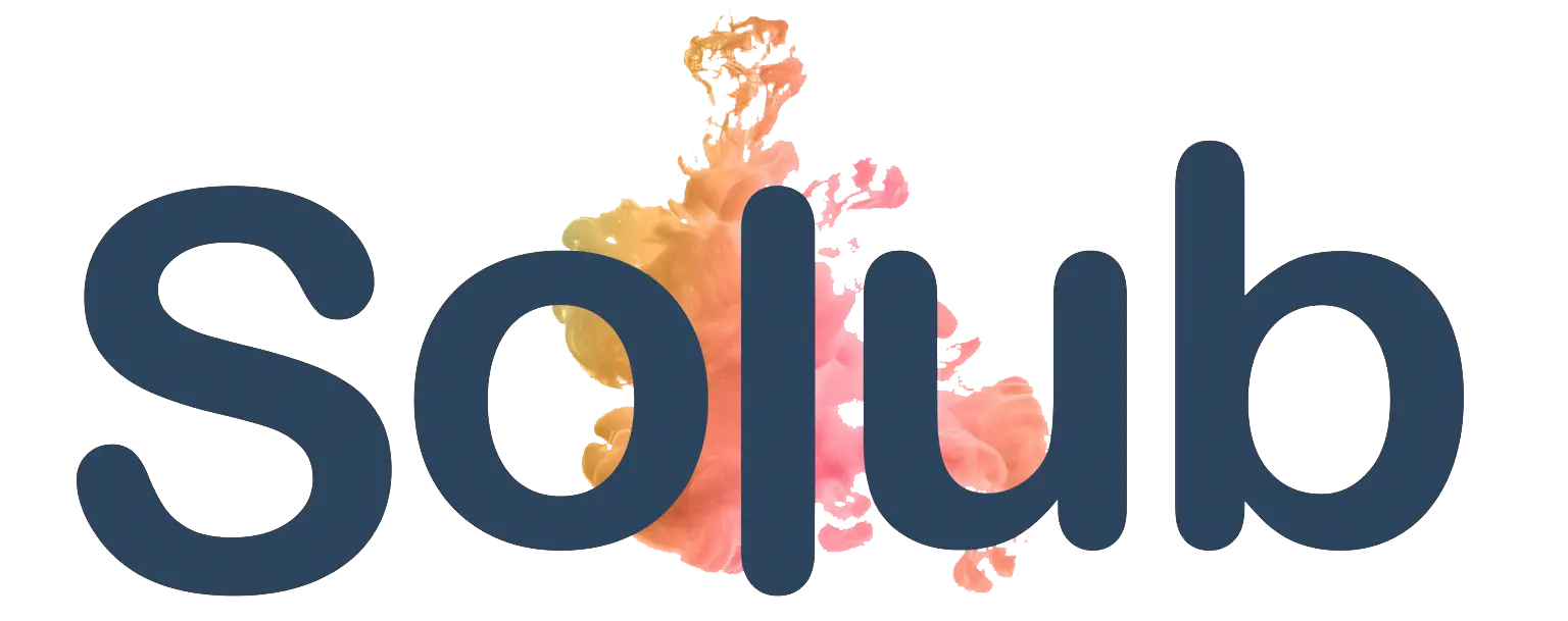 Logotype solub sur nuage