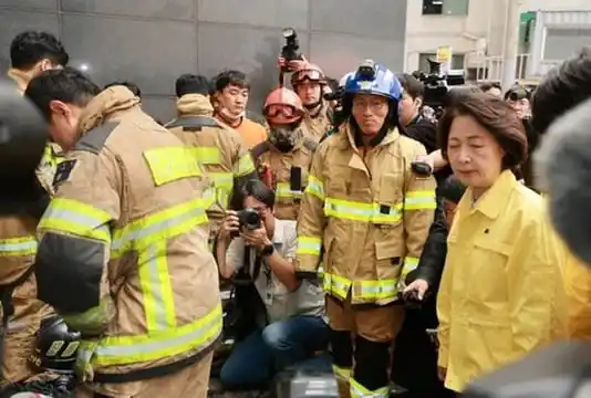 bucheon incendie pompiers