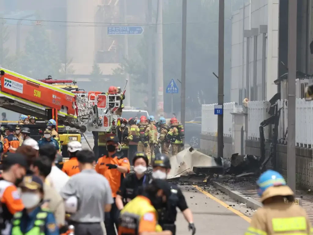 usine daewon cheonan pompiers