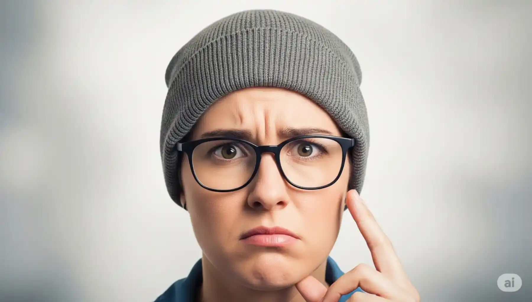 Visage plein de confusion (Ai gemini generated)