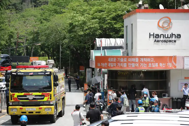 hanwha aero pompiers