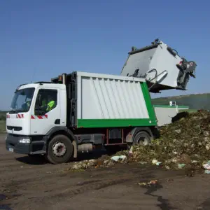 camion vidage biodechets