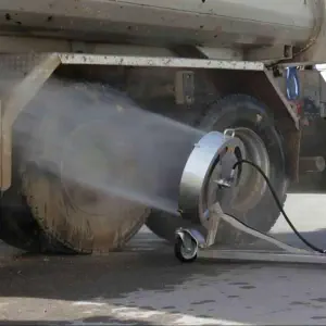 chassis camion nettoyage