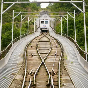 funiculaire rails