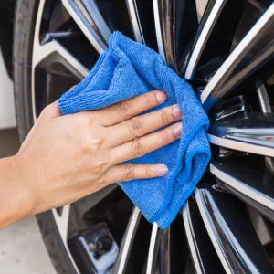 jante entretien microfibre