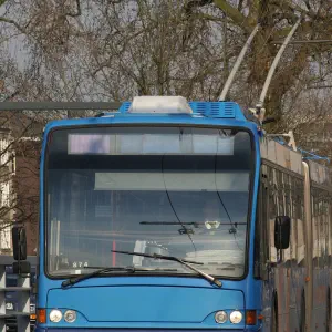 trolleybus arnhem pare brise